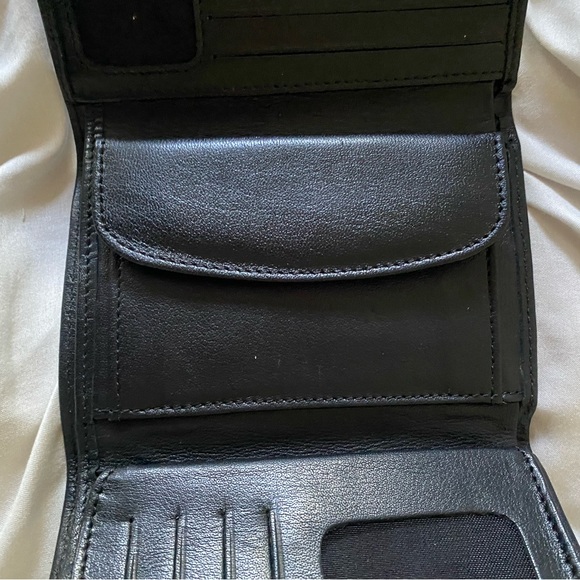 Black leather wallet - Picture 3 of 5